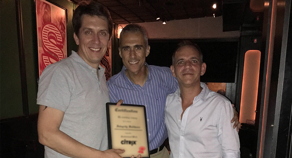 סיטריקס העולמית העניקה לחברת אינטגריטי תוכנה את דרגת ההתמחות הגבוהה ביותר למוצר התקשורת ואבטחת המידע Citrix NetScaler