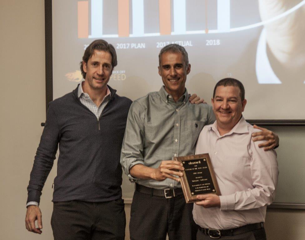 פרוייקט אינטגריטי תוכנה זכה בפרס “שותף השנה” ב- EMEA של חברת ObserveIT