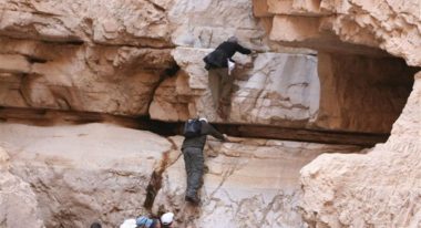 מדבר יהודה –  נחל אוג – ינואר 2012